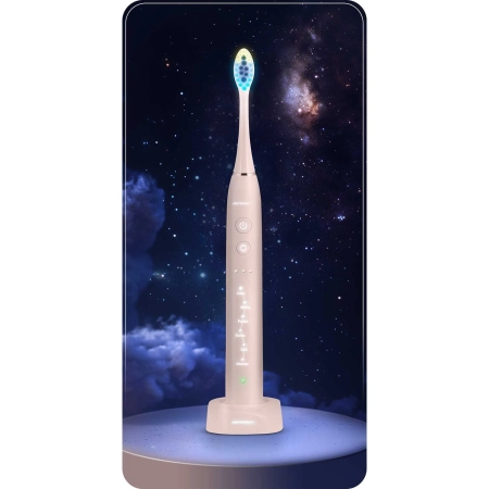 Szczoteczka soniczna do zębów, Berdsen Galaxy, różowa