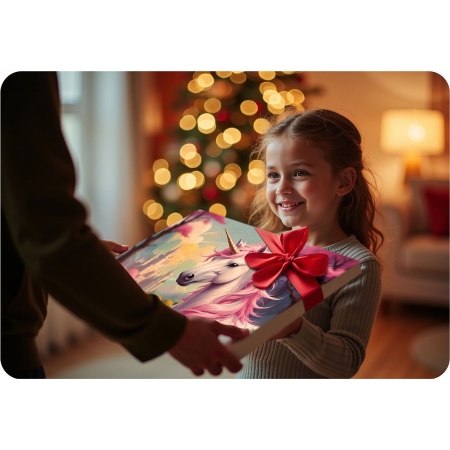 Obraz do malowania po numerach, 40x50 cm, Massido, Jednorożec