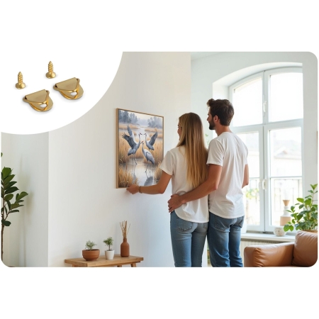 Obraz do malowania po numerach, 40x50 cm, Massido, Żurawie