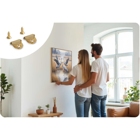 Obraz do malowania po numerach, 40x50 cm, Massido, Żurawie