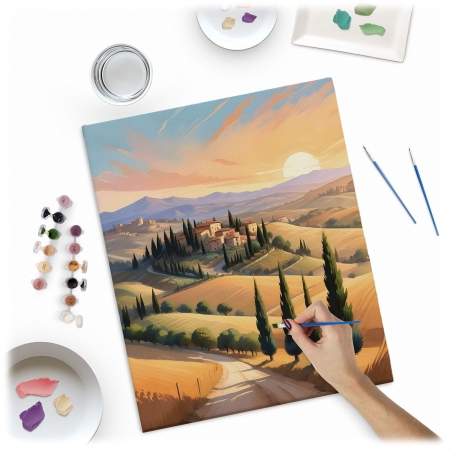 Obraz do malowania po numerach, 40x50 cm, Massido, Pejzaż