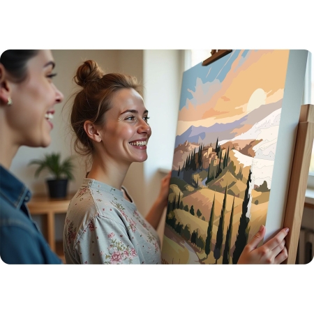 Obraz do malowania po numerach, 40x50 cm, Massido, Pejzaż