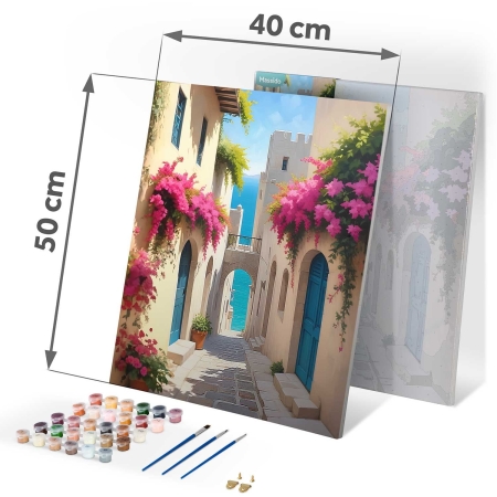 Obraz do malowania po numerach, 40x50 cm, Massido, Pejzaż Miejski