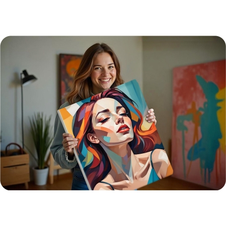 Obraz do malowania po numerach, 40x50 cm, Massido, Portret kobiety