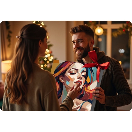 Obraz do malowania po numerach, 40x50 cm, Massido, Portret kobiety