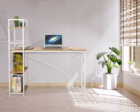 Biurko loft, rogowe do gabinetu, biura, 120x48x120 cm