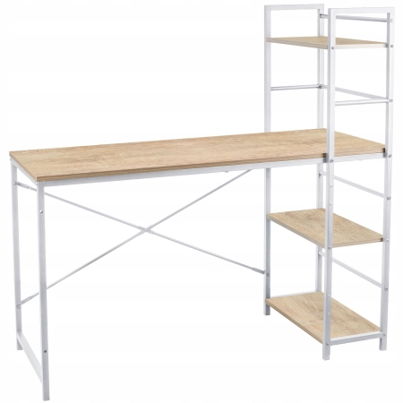 Biurko loft, rogowe do gabinetu, biura, 120x48x120 cm