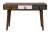Duże biurko do gabinetu, biura, szuflady, 120x55x75 cm, brąz