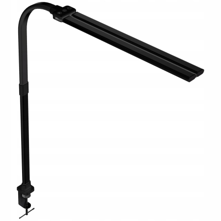 Lampka biurkowa, led, dostępnych 5 temperatur barwowych, czarna