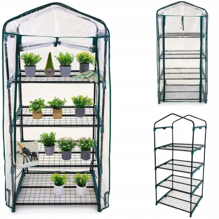 Mini szklarnia ogrodowa, szklarnia balkonowa, 160x70x50 cm