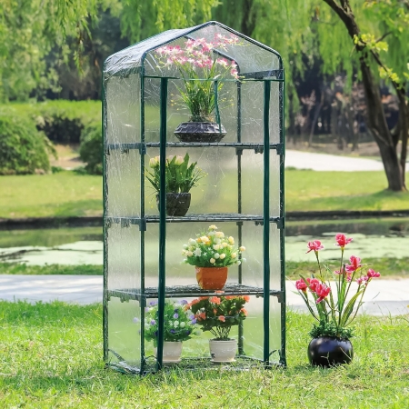 Mini szklarnia ogrodowa, szklarnia balkonowa, 160x70x50 cm