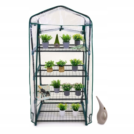 Mini szklarnia ogrodowa, szklarnia balkonowa, 160x70x50 cm