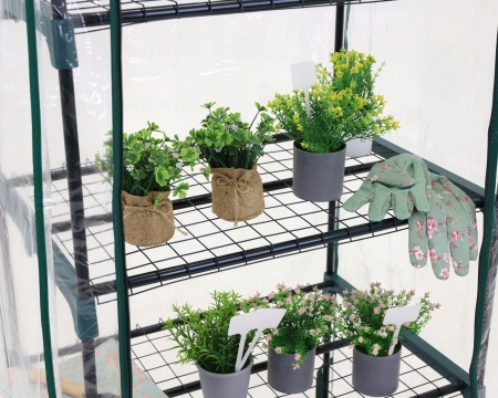 Mini szklarnia ogrodowa, szklarnia balkonowa, 160x70x50 cm