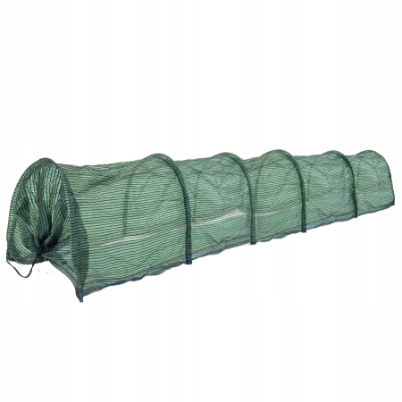 Tunel ogrodowy, szklarnia ogrodowa, 3 sztuki, 300x30x45 cm, zielony