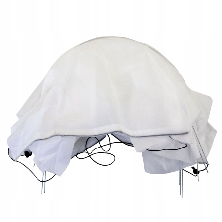 Tunel ogrodowy, zestaw 2 sztuk, mini szklarnia ogrodowa, 300x30x45 cm