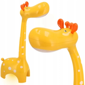 Lampka biurkowa dla dzieci, szkolna, led, żyrafa, 40 cm