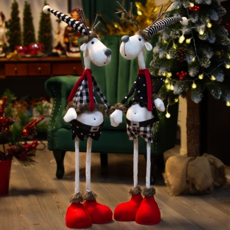 Renifer świąteczny, dekoracja świąteczna, 93 cm