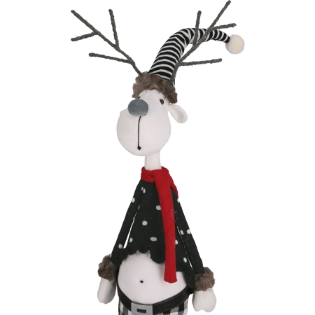 Renifer świąteczny, dekoracja świąteczna, 93 cm
