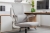 Fotel ergonomiczny, regulowany, MIDO, szary