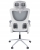 Fotel ergonomiczny, regulowany, MIDO, szary