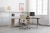 Fotel ergonomiczny, regulowany, MIDO, beżowy