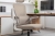 Fotel ergonomiczny, regulowany, MIDO, beżowy