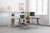 Fotel ergonomiczny, regulowany, MIDO, czarny