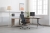 Fotel ergonomiczny, regulowany, MIDO, czarny
