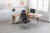 Fotel ergonomiczny, regulowany, MIDO, czarny