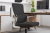 Fotel ergonomiczny, regulowany, MIDO, czarny