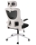 Fotel ergonomiczny, regulowany, MIDO, czarny