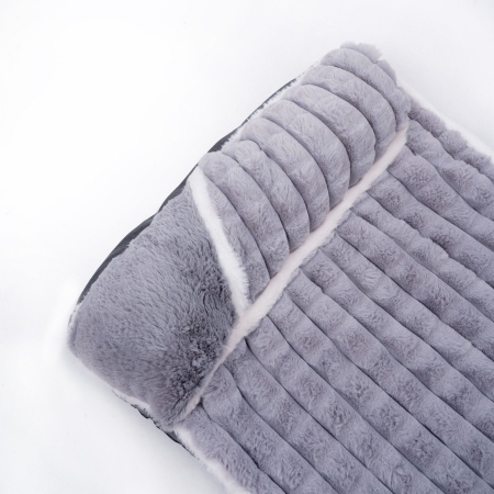 Legowisko dla psa, posłanie, prostokątne, pluszowe, 70x50 cm