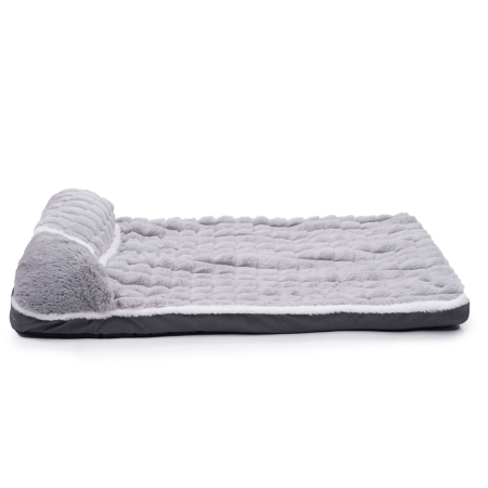 Legowisko dla psa, posłanie, prostokątne, pluszowe, 100x70 cm