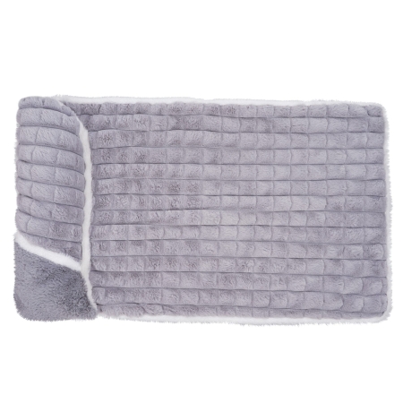 Legowisko dla psa, posłanie, prostokątne, pluszowe, 100x70 cm