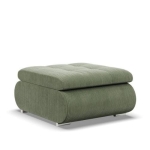 Pufa otwierana, schowek, Bosco, sztruks, 70x88x42 cm, oliwkowy