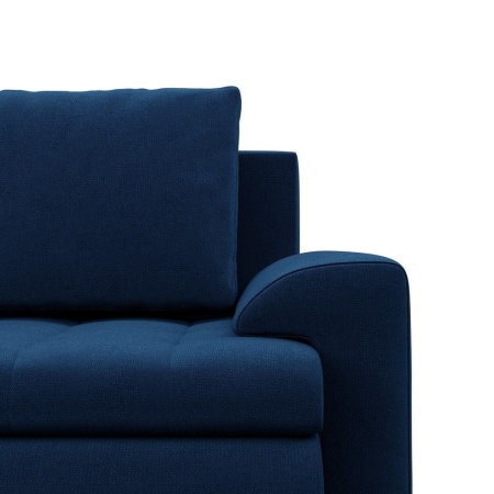 Kanapa rozkładana, Bosco, kronos, 222x96x92 cm, granatowy