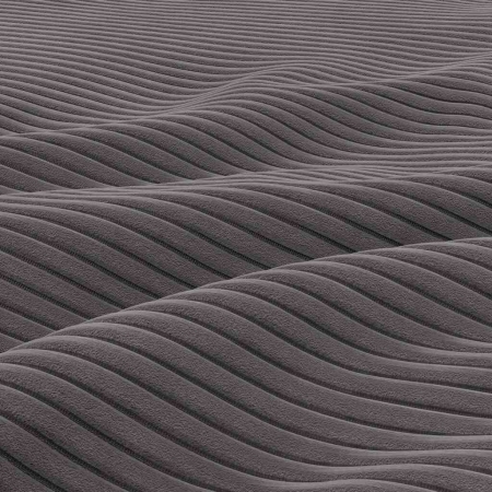 Kanapa rozkładana, Bosco, sztruks, 222x96x92 cm, ciemny szary