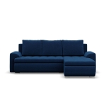 Narożnik rozkładany, prawy, Bosco, kronos, 230x159x89 cm, granatowy