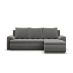 Narożnik rozkładany, prawy, Bosco, kronos, 230x159x89 cm, jasny szary