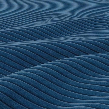 Narożnik rozkładany, lewy, Bosco, sztruks, 230x159x89 cm, granatowy