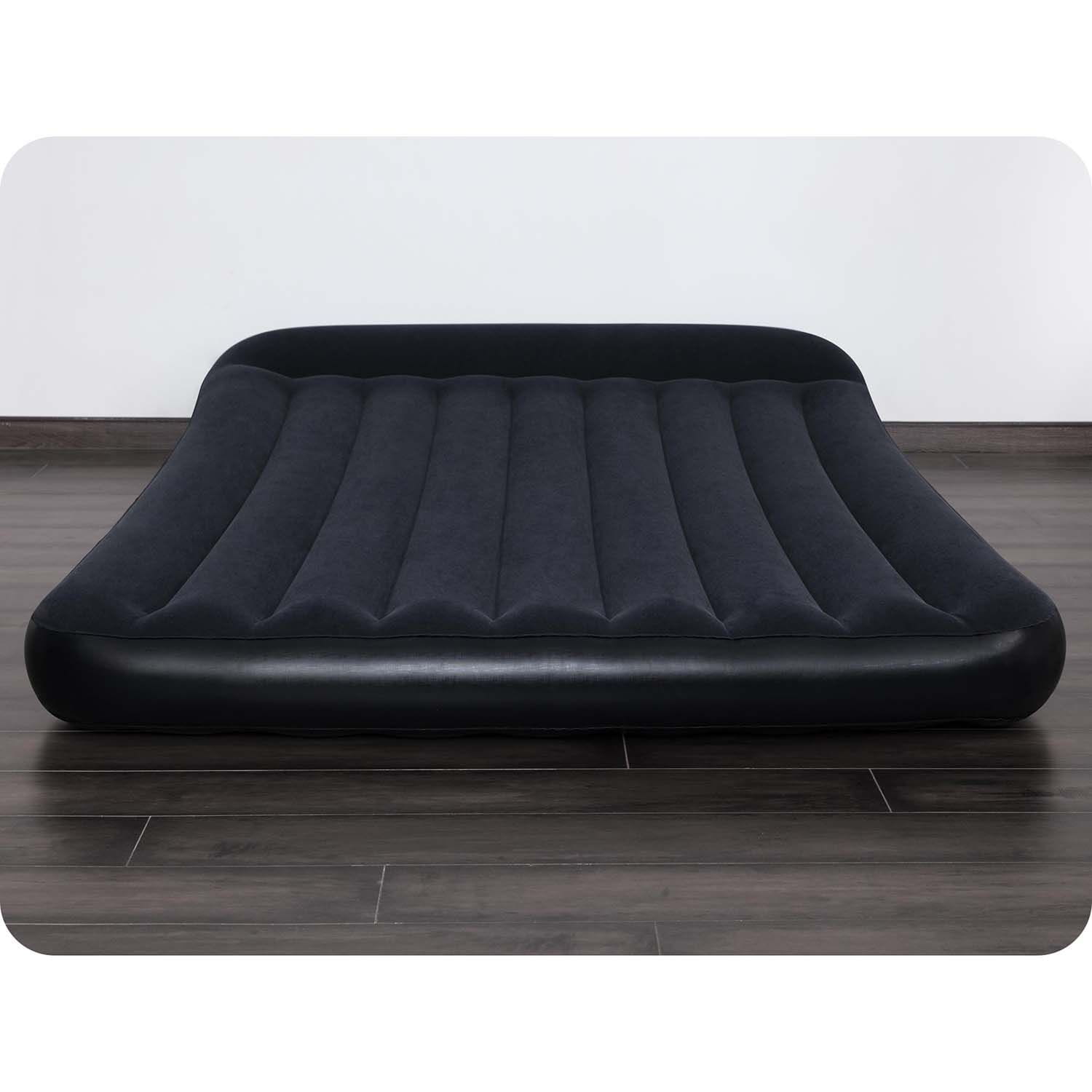 Materac dmuchany, z wbudowaną pompką, Bestway, 203x152x30 cm