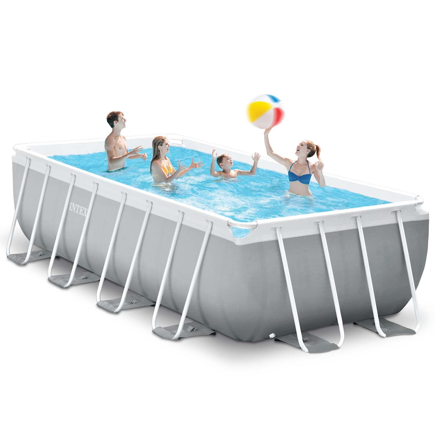 Basen ogrodowy stelażowy, zestaw 18w1, Intex, 488x244x107 cm