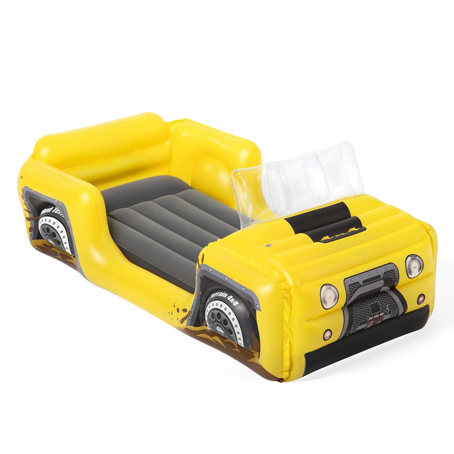 Materac welurowy auto Bestway, 160x84x62 cm