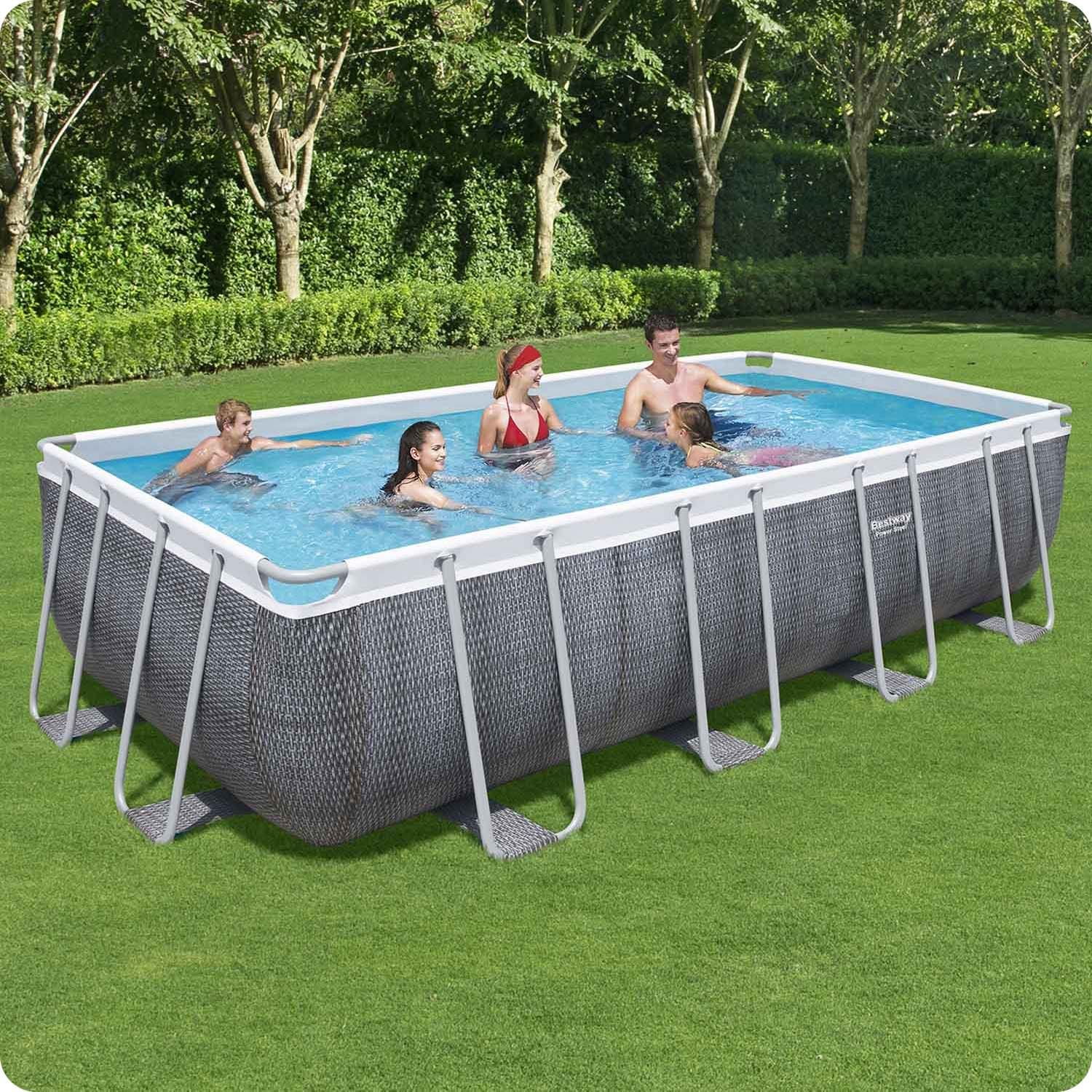 Basen ogrodowy stelażowy, 18w1, Bestway, 549x274x122 cm + hulajnoga GRATIS