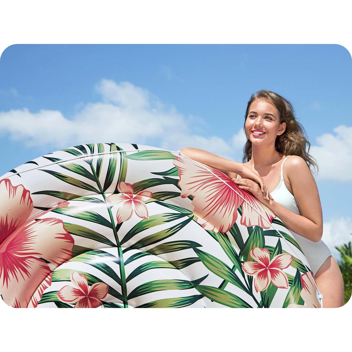 Pływająca wyspa, materac do pływania, Bestway, 158 cm