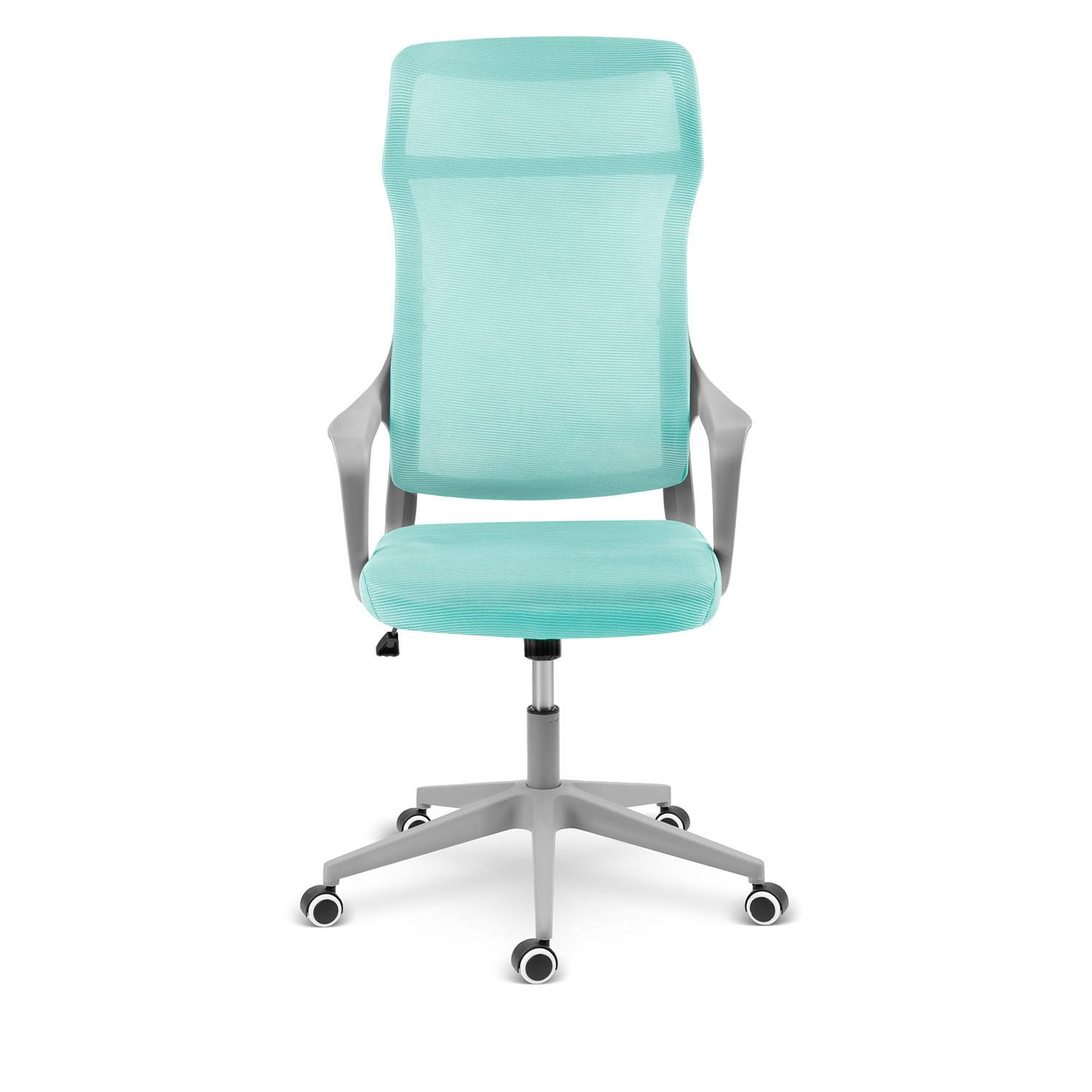 Nowoczesny fotel biurowy z mikrosiatki, Labi, miętowy