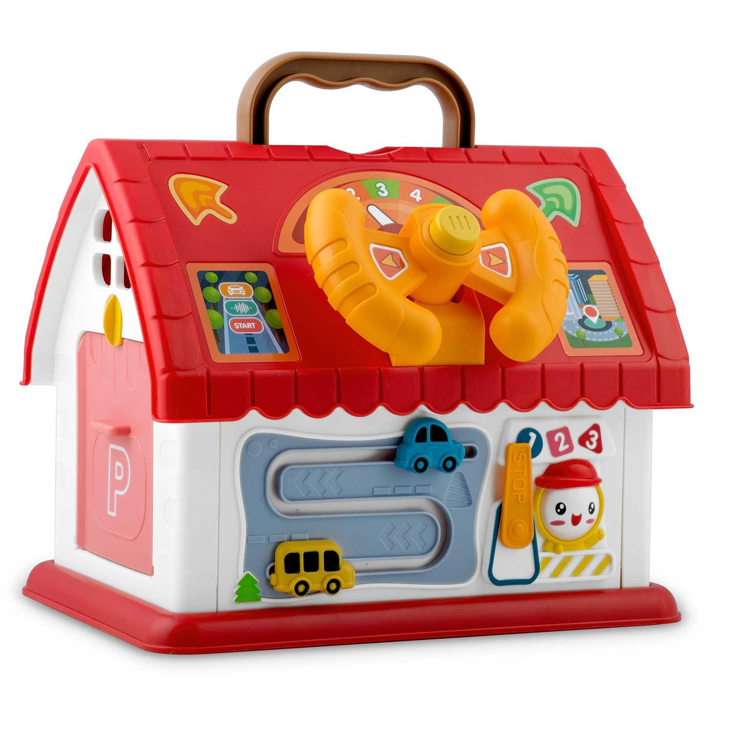 Zabawka edukacyjna, domek z telefonem, Ricokids